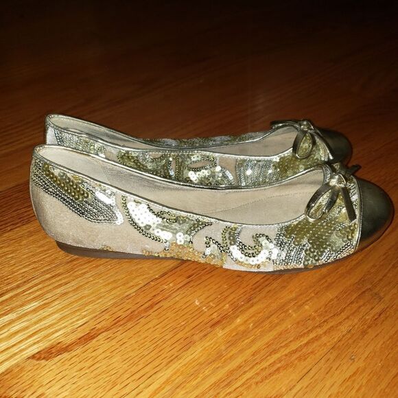 Easy Spirit Martha Stewart sequin ballet flats - Picture 1 of 7